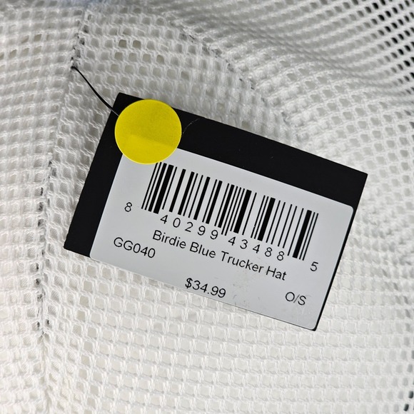 Good Good Birdie Blue Trucker Snapback Golf Hat Blue/White - Picture 5 of 9